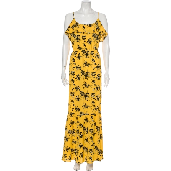 MIK-5017 LONG SUMMERY FLORAL DRESS main image 0